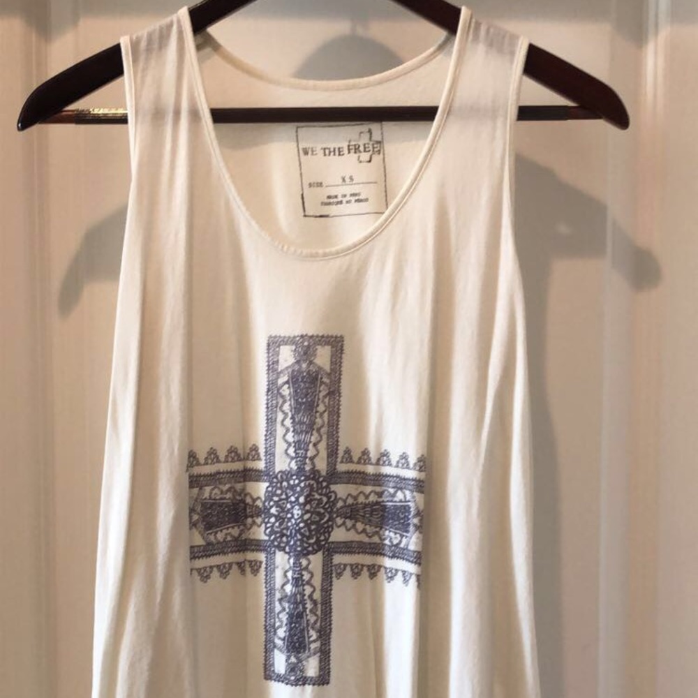 Free People Tank Sz XS (Runs big)
